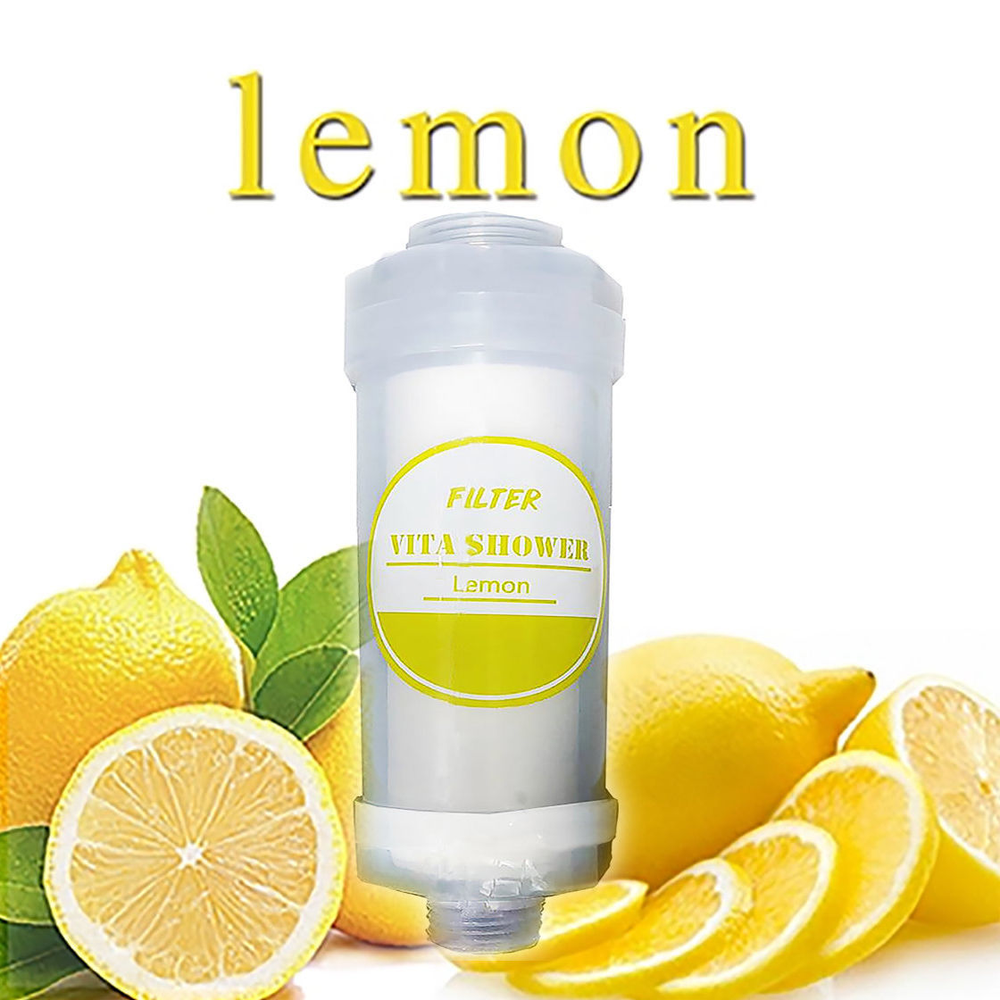 ตัวกรองอาบน้ำกลิ่น Lemon  จาก SISTEMA มีส่วนผสมของวิตามิน  ช่วยเพิ่มความชุ่มชื้นให้แก่ผิว พร้อมช่วยลดปริมาณคลอรีนในน้ำ ให้กลิ่นหอมสดชื่นระหว่างอาบน้ำ สามารถใช้ได้กับเครื่องทำน้ำอุ่นและฝักบัวปกติ 